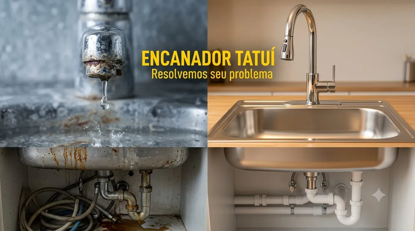 Encanador Tatuí — reparo hidráulico profissional