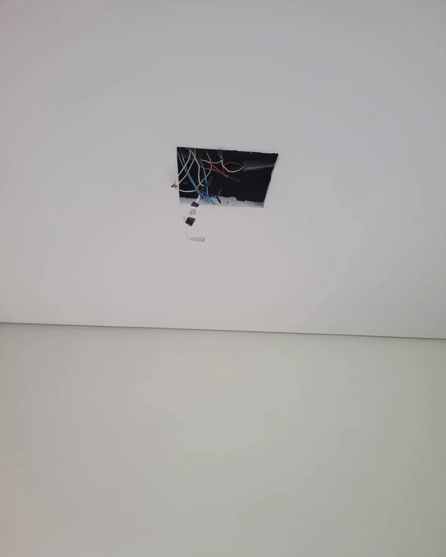 Ponto elétrico de teto instalado por eletricista na Vila Doutor Laurindo, Tatuí