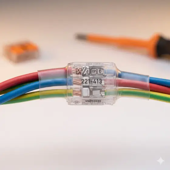 Terminal Wago — segurança elétrica garantida